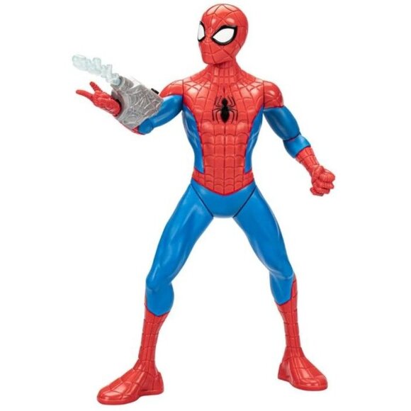 Marvel Spider-Man Thwip Action Figure, 13"Scale Ages 5 & Up, Web Blaster Access - Picture 3 of 5